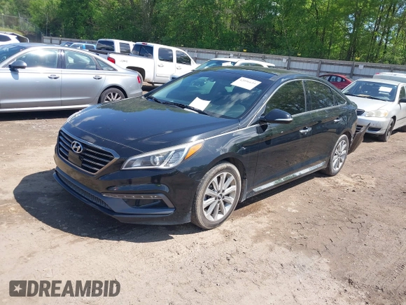 2016 Hyundai Sonata Sport with VIN 5NPE34AF2GH277530, listed as a IAAI auction lot 42096634 with 116,097 mi miles and . Bid and sale history available at DreamBid. Image 17.