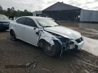 2012 Lexus IS 350 with VIN JTHBE5C26C5029741, listed as a Copart auction lot 59763525 with 112,834 mi miles and Salvage title. Bid and sale history available at DreamBid. Image 4.