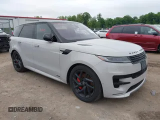 2023 Land Rover Range Rover Sport Autobiography z VIN SAL119E4XPA132200, wystawiony jako IAAI lot #42525401 z przebiegiem 14 435 mil mil oraz . Historia ofert i sprzedaży dostępna na DreamBid. Obrazek 1.