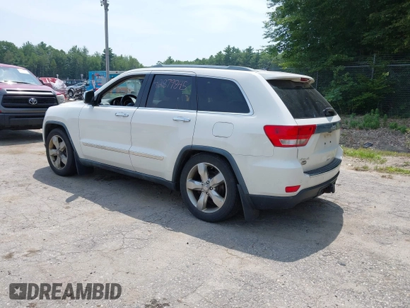 2011 Jeep Grand Cherokee Overland with VIN 1J4RR6GG3BC587857, listed as a IAAI auction lot 42879845 with 165,572 mi miles and . Bid and sale history available at DreamBid. Image 3.