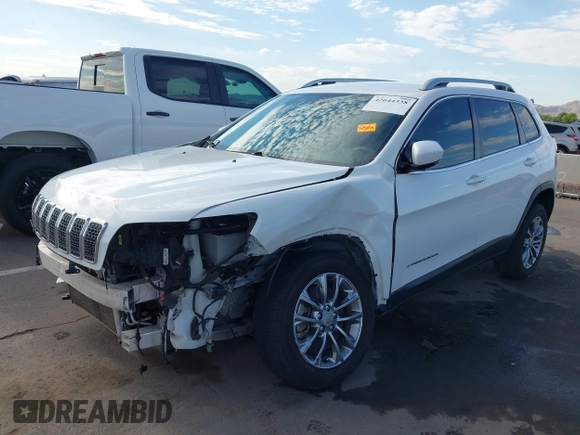 2020 Jeep Cherokee Latitude Plus with VIN 1C4PJLLB4LD634130, listed as a IAAI auction lot 42644338 with 117,774 mi miles and . Bid and sale history available at DreamBid. Image 18.