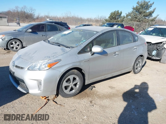 2013 Toyota Prius One with VIN JTDKN3DU6D1678308, listed as a IAAI auction lot 41303343 with 159,687 mi miles and . Bid and sale history available at DreamBid. Image 22.