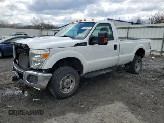 2014 Ford Super Duty F-250 SRW XL with VIN 1FTBF2B66EEB72886, listed as a Copart auction lot 53053355 with 40,925 mi miles and Salvage Title. Bid and sale history available at carsss.com. Image 1.