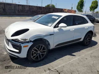 2025 Porsche Macan with VIN WP1AA2A58SLB01343, listed as a Copart auction lot 54007455 with 1,415 mi miles and Salvage title. Bid and sale history available at DreamBid. Image 1.