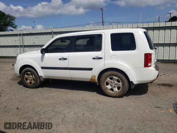 2009 Honda Pilot LX with VIN 5FNYF382X9B021266, listed as a Copart auction lot 64661275 with 144,920 mi miles and Clean title. Bid and sale history available at DreamBid. Image 2.