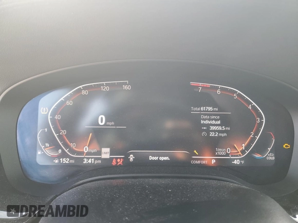 2020 BMW 5 Series 540i с VIN WBAJS1C06LCD66015, выставлен на аукционе Copart как лот 46116235 с пробегом 39 959 миль миль и Списание • Salvage title. История ставок и продаж доступна на DreamBid. Изображение 9.