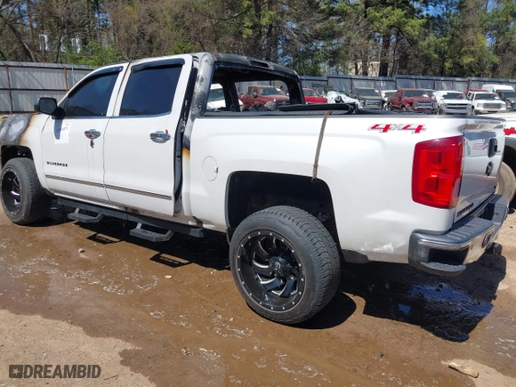 2017 Chevrolet Silverado 1500 LTZ with VIN 3GCUKSEJ3HG301264, listed as a IAAI auction lot 41816571 with 1 mi miles. Bid and sale history available at carsss.com. Image 3.