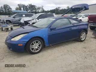 2000 Toyota Celica GT with VIN JTDDR32T2Y0012212, listed as a Copart auction lot 71262994 with 172,657 mi miles and Salvage Title. Bid and sale history available at carsss.com. Image 1.