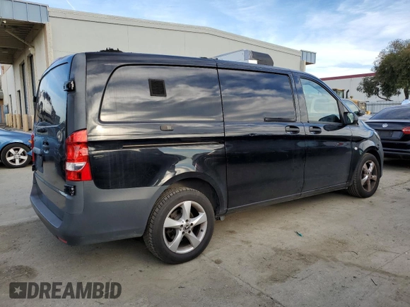 2018 Mercedes-Benz Metris Cargo with VIN WD3PG2EA3J3443129, listed as a Copart auction lot 40329324 with 53,999 mi miles and Salvage Title. Bid and sale history available at carsss.com. Image 3.