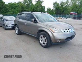2004 Nissan Murano SE z VIN JN8AZ08W84W343195, wystawiony jako IAAI lot #42229349 z przebiegiem 128 285 mil mil oraz . Historia ofert i sprzedaży dostępna na DreamBid. Obrazek 1.