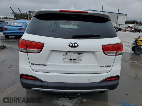 2016 Kia Sorento EX with VIN 5XYPH4A19GG071000, listed as a Copart auction lot 46252865 with 144,707 mi miles and Salvage Title. Bid and sale history available at carsss.com. Image 6.