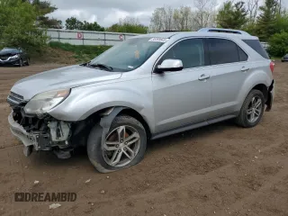 2016 Chevrolet Equinox LTZ z VIN 2GNFLGEK3G6180071, wystawiony jako Copart lot #56368845 z przebiegiem 159 293 mil mil oraz Czysty tytuł • Clean title. Historia ofert i sprzedaży dostępna na DreamBid. Obrazek 1.