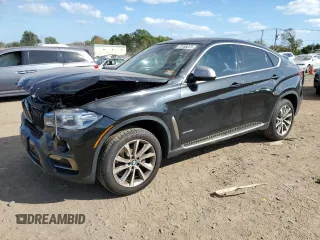 2015 BMW X6 xDrive35i with VIN 5UXKU2C55F0N77081, listed as a Copart auction lot 70188223 with 95,855 mi miles. Bid and sale history available at carsss.com. Image 1.