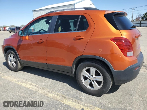 2015 Chevrolet Trax LT with VIN KL7CJLSB3FB127149, listed as a Copart auction lot 51820755 with 190,730 mi miles and Salvage Title. Bid and sale history available at carsss.com. Image 2.