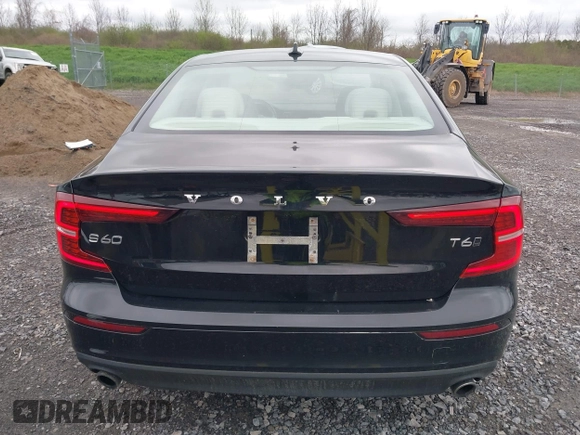 2019 Volvo S60 Momentum with VIN 7JRA22TK5KG018383, listed as a IAAI auction lot 42146289 with 111,227 mi miles. Bid and sale history available at carsss.com. Image 16.