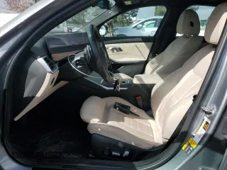 2023 BMW 3 Series 330e with VIN 3MW39FF09P8C95660, listed as a Copart auction lot 47651645 with 28,484 mi miles and Salvage Title. Bid and sale history available at carsss.com. Image 7.