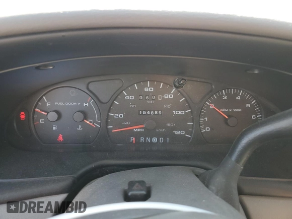 2000 Ford Taurus SE with VIN 1FAFP53U3YG259124, listed as a Copart auction lot 77363344 with 154,889 mi miles and Salvage Title. Bid and sale history available at DreamBid. Image 9.