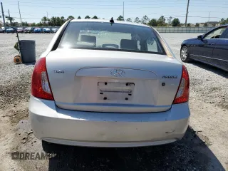2011 Hyundai Accent GLS with VIN KMHCN4AC7BU619023, listed as a Copart auction lot 52868315 with 192,674 mi miles and Salvage Title. Bid and sale history available at carsss.com. Image 6.