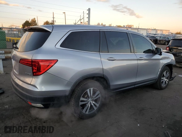 2018 Honda Pilot EX-L with VIN 5FNYF6H53JB035901, listed as a Copart auction lot 84524244 with 75,311 mi miles and Salvage Title. Bid and sale history available at carsss.com. Image 3.
