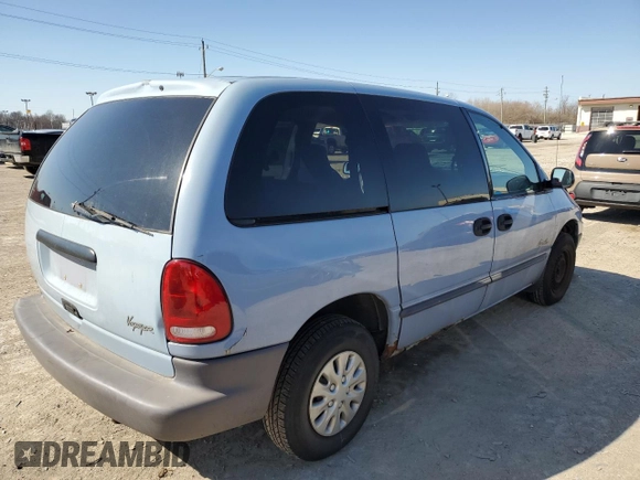 1996 Plymouth Voyager z VIN 2P4FP2533TR754794, wystawiony jako Copart lot #46014134 z przebiegiem 68 429 mil mil oraz Nie do naprawy • Non repairable. Historia ofert i sprzedaży dostępna na DreamBid. Obrazek 3.
