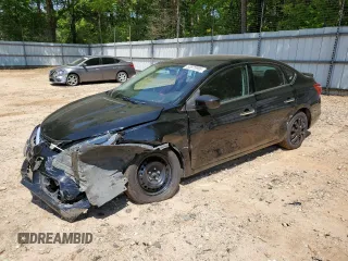 2018 Nissan Sentra S with VIN 3N1AB7AP0JY303387, listed as a Copart auction lot 53870985 with 159,891 mi miles and Salvage Title. Bid and sale history available at DreamBid. Image 1.
