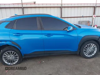 2019 Hyundai Kona SEL with VIN KM8K62AA6KU287071, listed as a IAAI auction lot 40654840 with 93,566 mi miles and . Bid and sale history available at DreamBid. Image 14.