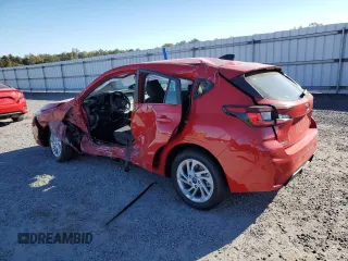 2024 Subaru Impreza with VIN JF1GUABC9R8308613, listed as a Copart auction lot 76485074 with 7,512 mi miles and Salvage Title. Bid and sale history available at carsss.com. Image 2.