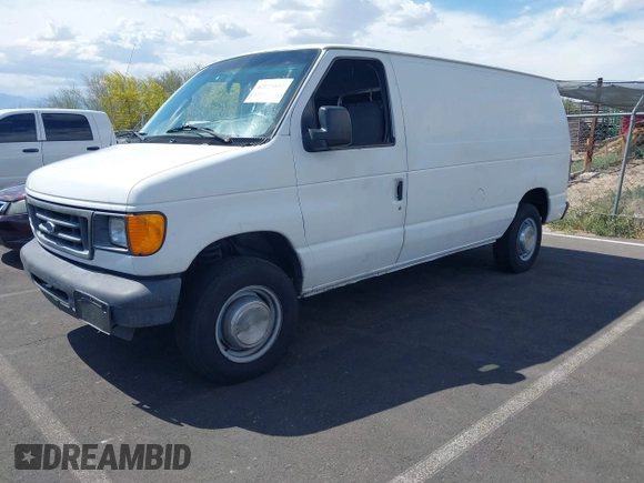 2006 Ford Econoline Cargo with VIN 1FTNE24L56HA73690, listed as a IAAI auction lot 42175802 with Not provided miles and . Bid and sale history available at DreamBid. Image 2.