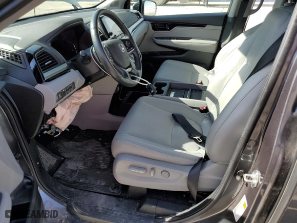 2019 Honda Odyssey Elite with VIN 5FNRL6H90KB007121, listed as a Copart auction lot 47664015 with 20,658 mi miles and Salvage Title. Bid and sale history available at carsss.com. Image 7.