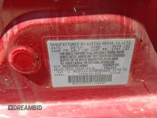 2015 Nissan Note SR with VIN 3N1CE2CP0FL440687, listed as a IAAI auction lot 42719691 with 91,903 mi miles and . Bid and sale history available at DreamBid. Image 9.