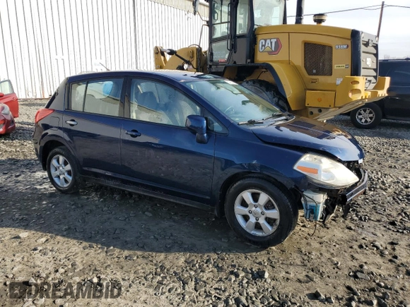 2007 Nissan Versa 1.8 S with VIN 3N1BC13EX7L418854, listed as a Copart auction lot 50765145 with 334,472 mi miles and Salvage Title. Bid and sale history available at carsss.com. Image 4.