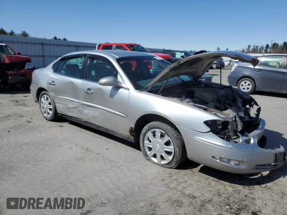 2006 Buick LaCrosse CX with VIN 2G4WC552661224651, listed as a Copart auction lot 51497045 with 143,202 mi miles and Salvage Title. Bid and sale history available at carsss.com. Image 4.