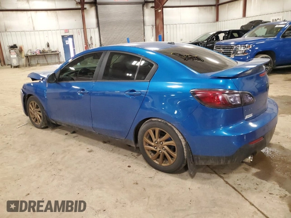 2012 Mazda 3 i Grand Touring with VIN JM1BL1W72C1530009, listed as a Copart auction lot 47448025 with 105,445 mi miles and Salvage Title. Bid and sale history available at carsss.com. Image 2.