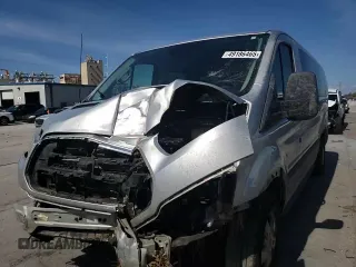 2018 Ford Transit Passenger XL with VIN 1FBZX2YG5JKA70183, listed as a Copart auction lot 49186465 with 130,795 mi miles and Salvage title. Bid and sale history available at DreamBid. Image 12.