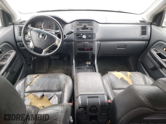 2003 Honda Pilot EX with VIN 2HKYF18583H529209, listed as a Copart auction lot 43279955 with 230,716 mi miles and Salvage Title. Bid and sale history available at DreamBid. Image 8.