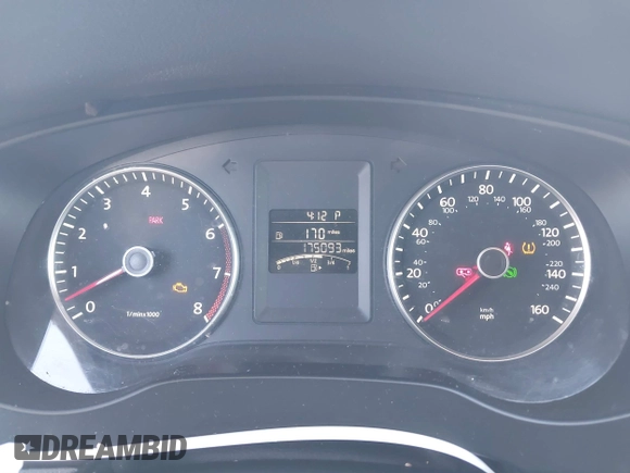 2013 Volkswagen Jetta SE with VIN 3VWDP7AJ6DM412727, listed as a IAAI auction lot 41824054 with 175,093 mi miles and . Bid and sale history available at DreamBid. Image 7.