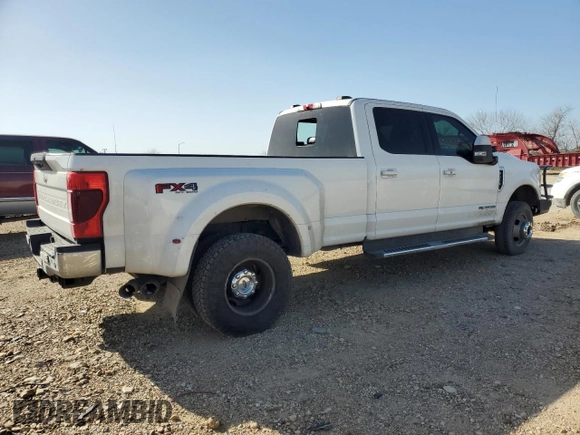2020 Ford F-350 XL with VIN 1FT8W3DT3LED21190, listed as a Copart auction lot 47841435 with 97,936 mi miles and Salvage title. Bid and sale history available at DreamBid. Image 3.