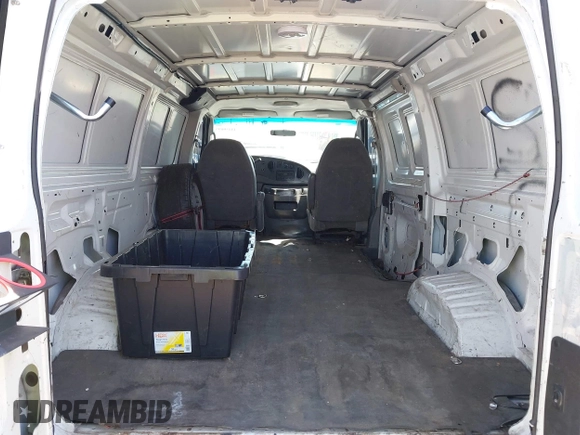2008 Ford Econoline Cargo Commercial with VIN 1FTNE24L28DA02389, listed as a IAAI auction lot 41850693 with 243,259 mi miles and . Bid and sale history available at DreamBid. Image 8.