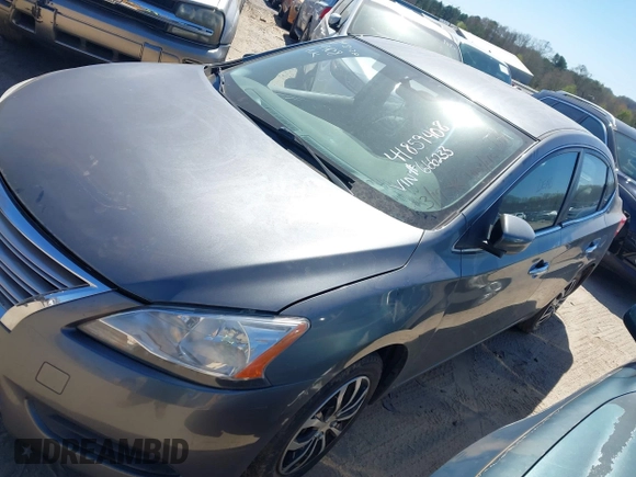 2015 Nissan Sentra SV with VIN 3N1AB7AP6FL666233, listed as a IAAI auction lot 41859408 with 154,465 mi miles and . Bid and sale history available at DreamBid. Image 2.