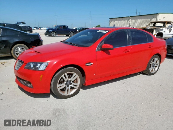 2009 Pontiac G8 z VIN 6G2ER57779L184240, wystawiony jako Copart lot #53801105 z przebiegiem 214 448 mil mil oraz Czysty tytuł • Clean title. Historia ofert i sprzedaży dostępna na DreamBid. Obrazek 1.