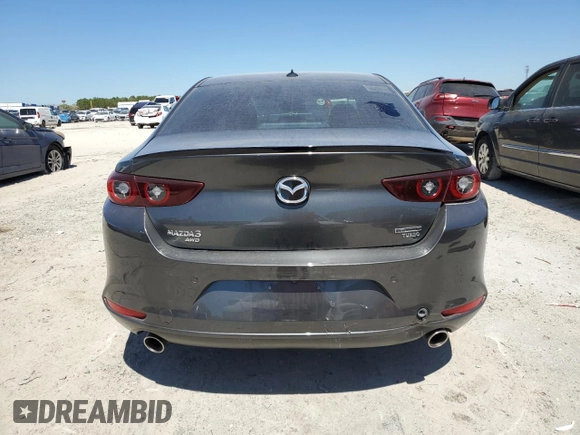 2024 Mazda 3 Premium Plus with VIN 3MZBPBEY1RM432599, listed as a Copart auction lot 49507865 with 7,084 mi miles and Salvage Title. Bid and sale history available at carsss.com. Image 6.
