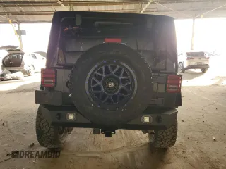 2017 Jeep Wrangler Unlimited Rubicon Recon with VIN 1C4HJWFG5HL508658, listed as a Copart auction lot 87092924 with 108,574 mi miles and Salvage title. Bid and sale history available at DreamBid. Image 6.