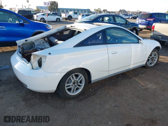 2001 Toyota Celica GT with VIN JTDDR32T210074327, listed as a IAAI auction lot 41651630 with Not Provided miles and . Bid and sale history available at DreamBid. Image 4.