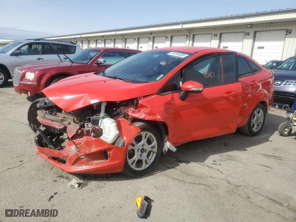 2014 Ford Fiesta SE with VIN 3FADP4BJ5EM199907, listed as a Copart auction lot 48194585 with 226,238 mi miles and Salvage Title. Bid and sale history available at carsss.com. Image 1.
