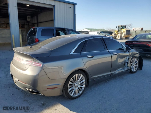 2014 Lincoln MKZ with VIN 3LN6L2GK6ER800664, listed as a Copart auction lot 42361765 with 148,899 mi miles and Salvage Title. Bid and sale history available at carsss.com. Image 3.
