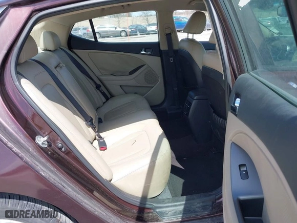 2011 Kia Optima EX with VIN KNAGN4A7XB5055304, listed as a IAAI auction lot 42023759 with 158,385 mi miles. Bid and sale history available at carsss.com. Image 8.