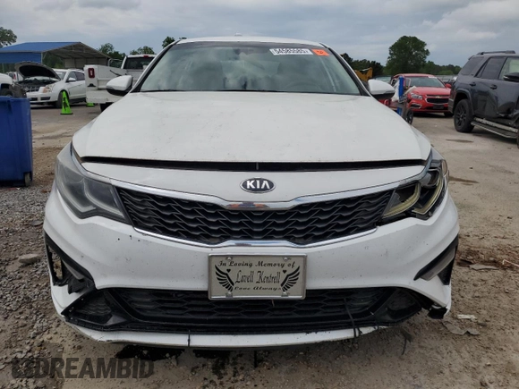 2019 Kia Optima S with VIN 5XXGT4L32KG282629, listed as a Copart auction lot 54585585 with 182,936 mi miles and Clean Title. Bid and sale history available at carsss.com. Image 5.