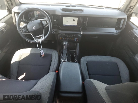 2022 Ford Bronco with VIN 1FMEE5BP4NLB62407, listed as a Copart auction lot 52164665 with 45,393 mi miles and Salvage Title. Bid and sale history available at DreamBid. Image 8.