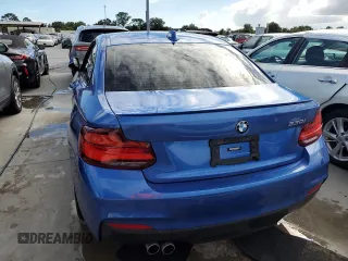 2021 BMW 2 Series 230i with VIN WBA2J1C07M7G95341, listed as a Copart auction lot 74242364 with 0 mi miles and Non Repairable. Bid and sale history available at carsss.com. Image 6.