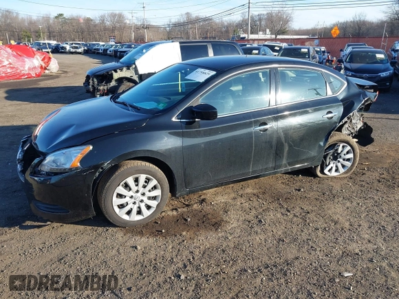 2014 Nissan Sentra S with VIN 3N1AB7AP9EY218134, listed as a IAAI auction lot 41758829 with 129,012 mi miles and . Bid and sale history available at DreamBid. Image 2.